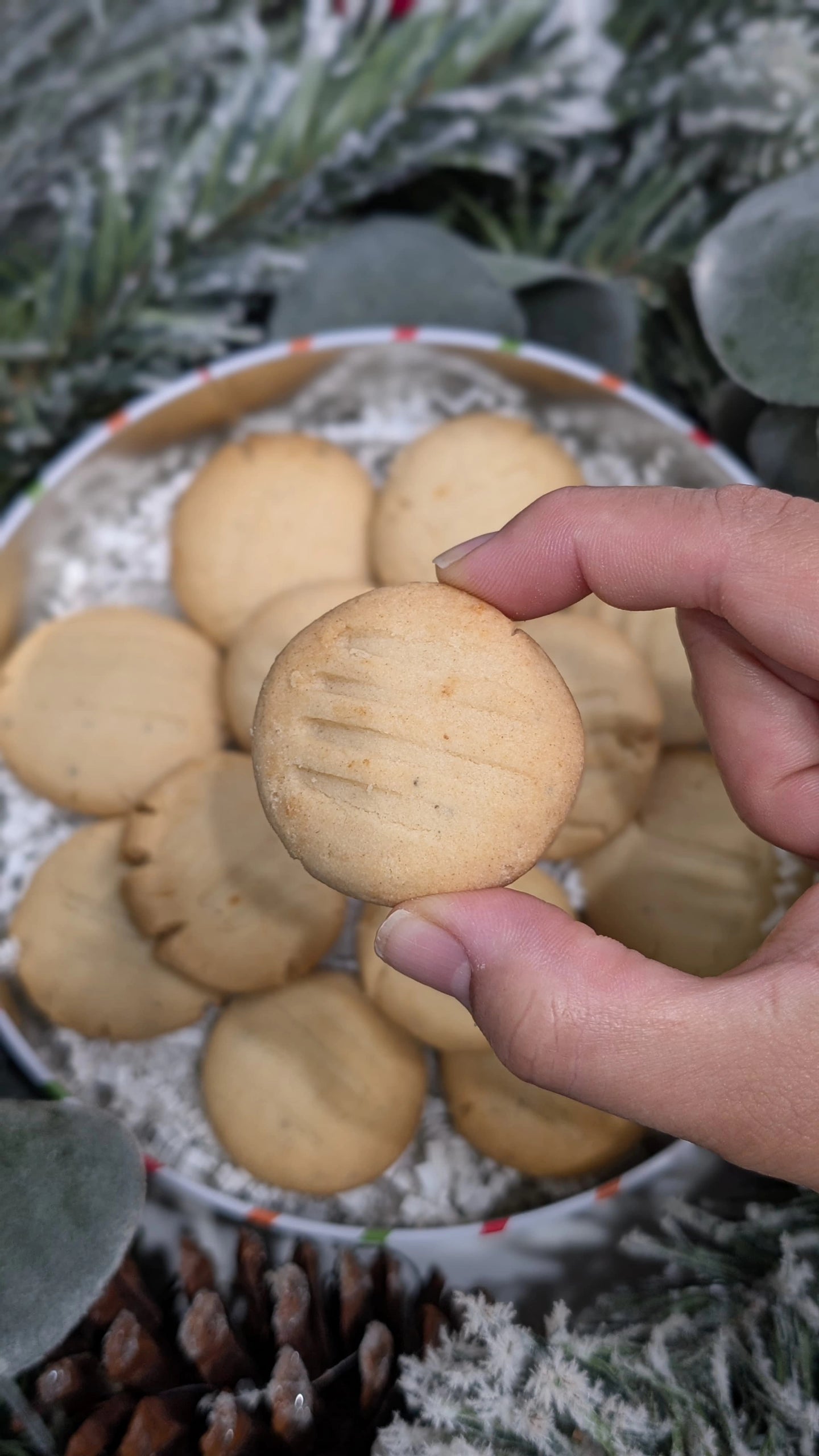 Heart-shaped gift box filled with 3 giant gourmet cookies - perfect gift