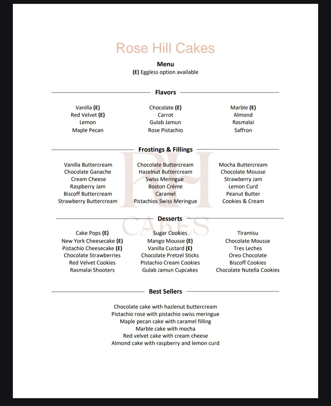 Mystery cake box (pickup December 7th ,Sunday)